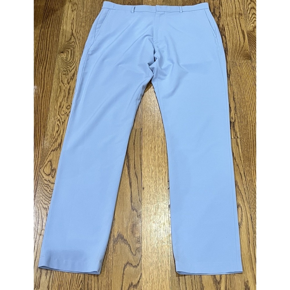 Men's‎ Wolsey Chinos Size 34x32 Light Blue Pockets